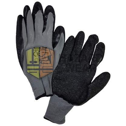 Latex Gloves EN388 2121 (Free Size)