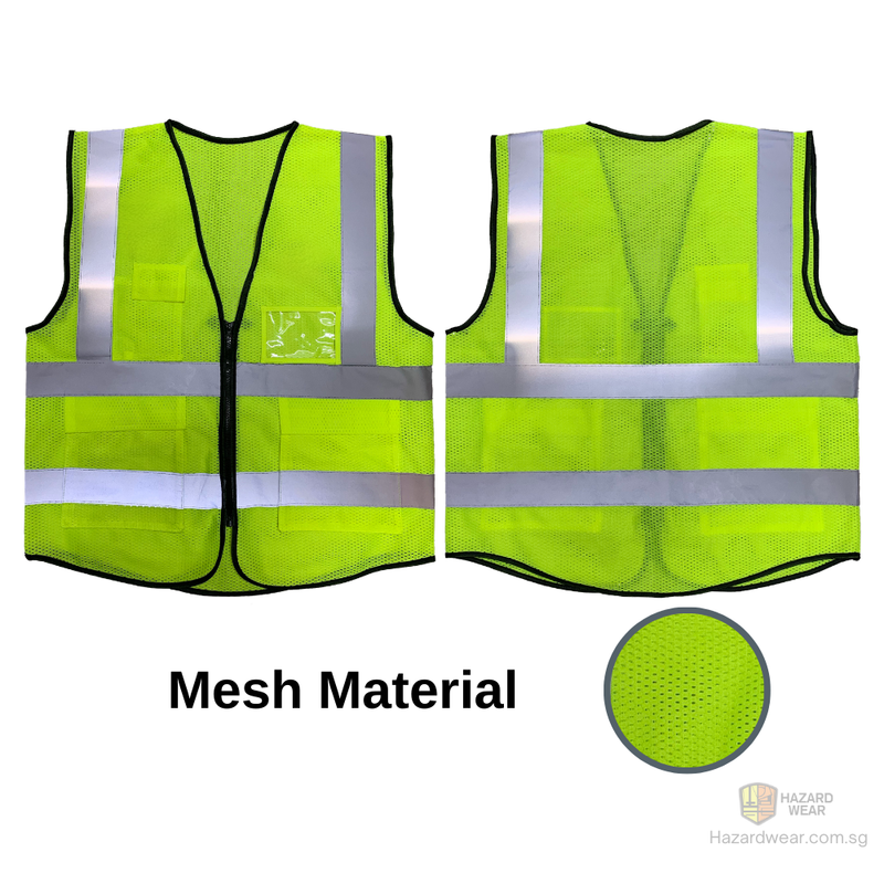 HVSA03 High Visibility Safety Vest — Bulk Pricing from $4 (100+ pcs)