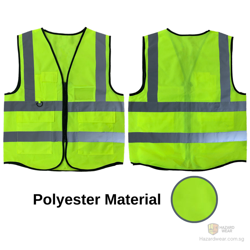 HVSA03 High Visibility Safety Vest — Bulk Pricing from $4 (100+ pcs)