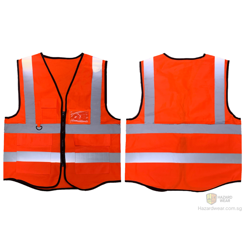 HVSA03 High Visibility Safety Vest — Bulk Pricing from $4 (100+ pcs)