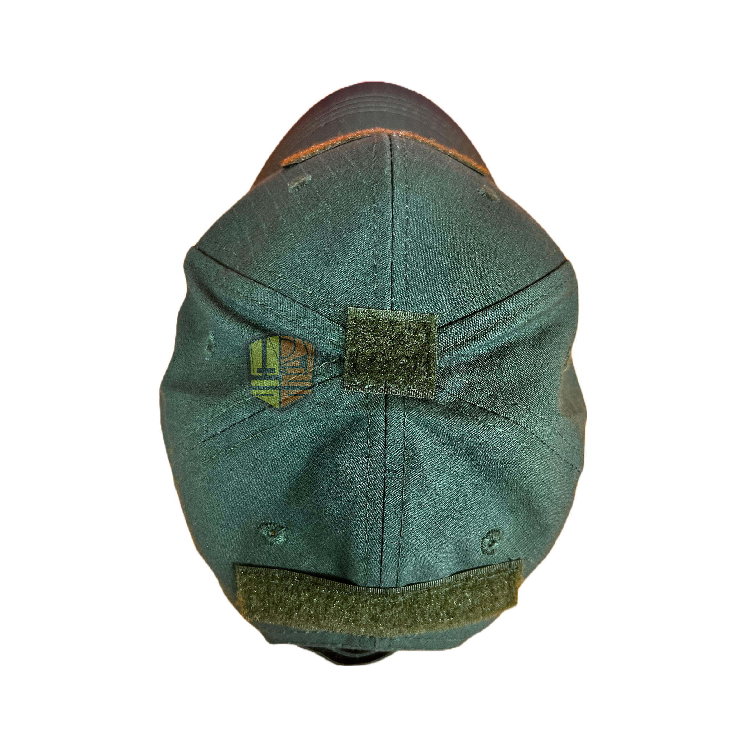 3 Point Velcro Cap - Green — HazardWear