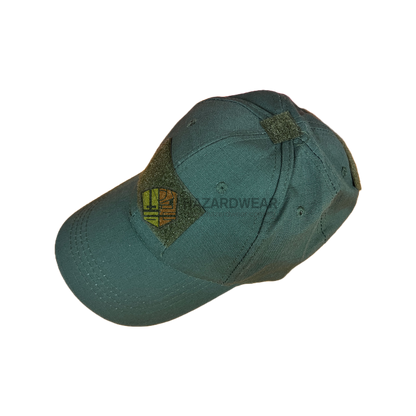 3 Point Velcro Cap - Green